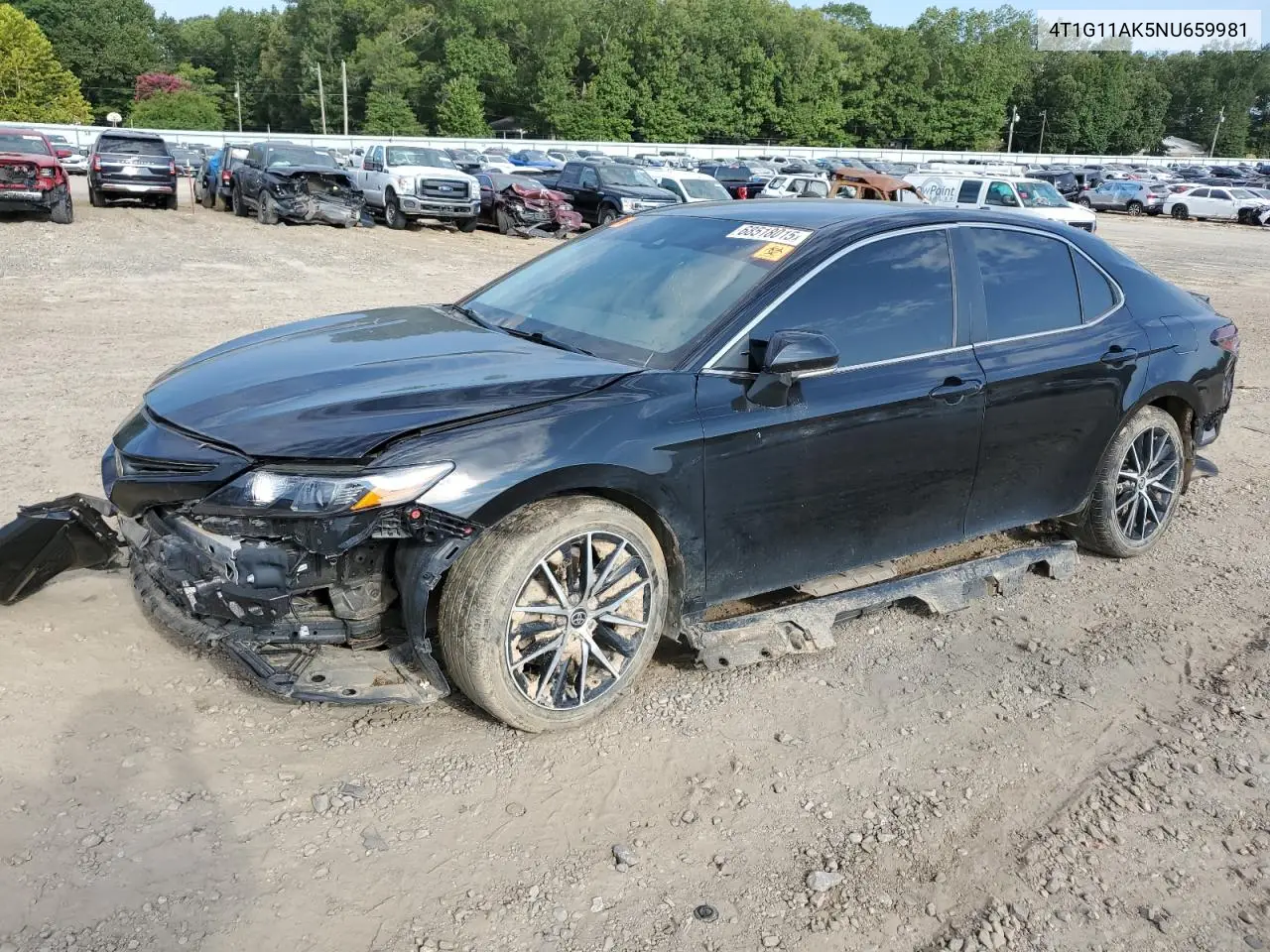 4T1G11AK5NU659981 2022 Toyota Camry Se