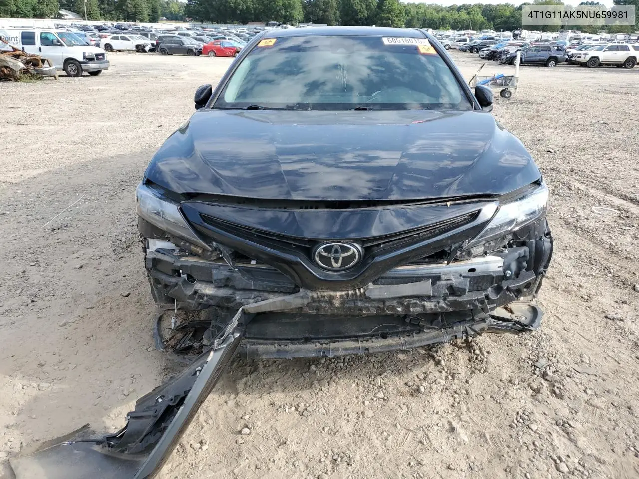 4T1G11AK5NU659981 2022 Toyota Camry Se