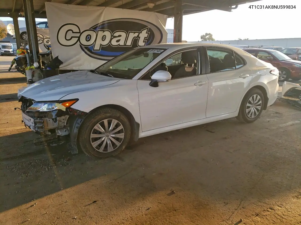 4T1C31AK8NU599834 2022 Toyota Camry Le