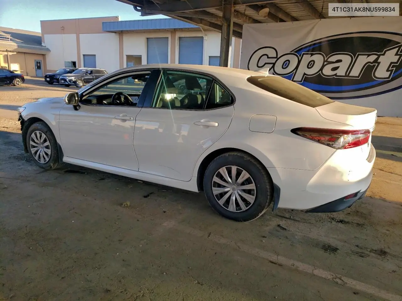 4T1C31AK8NU599834 2022 Toyota Camry Le