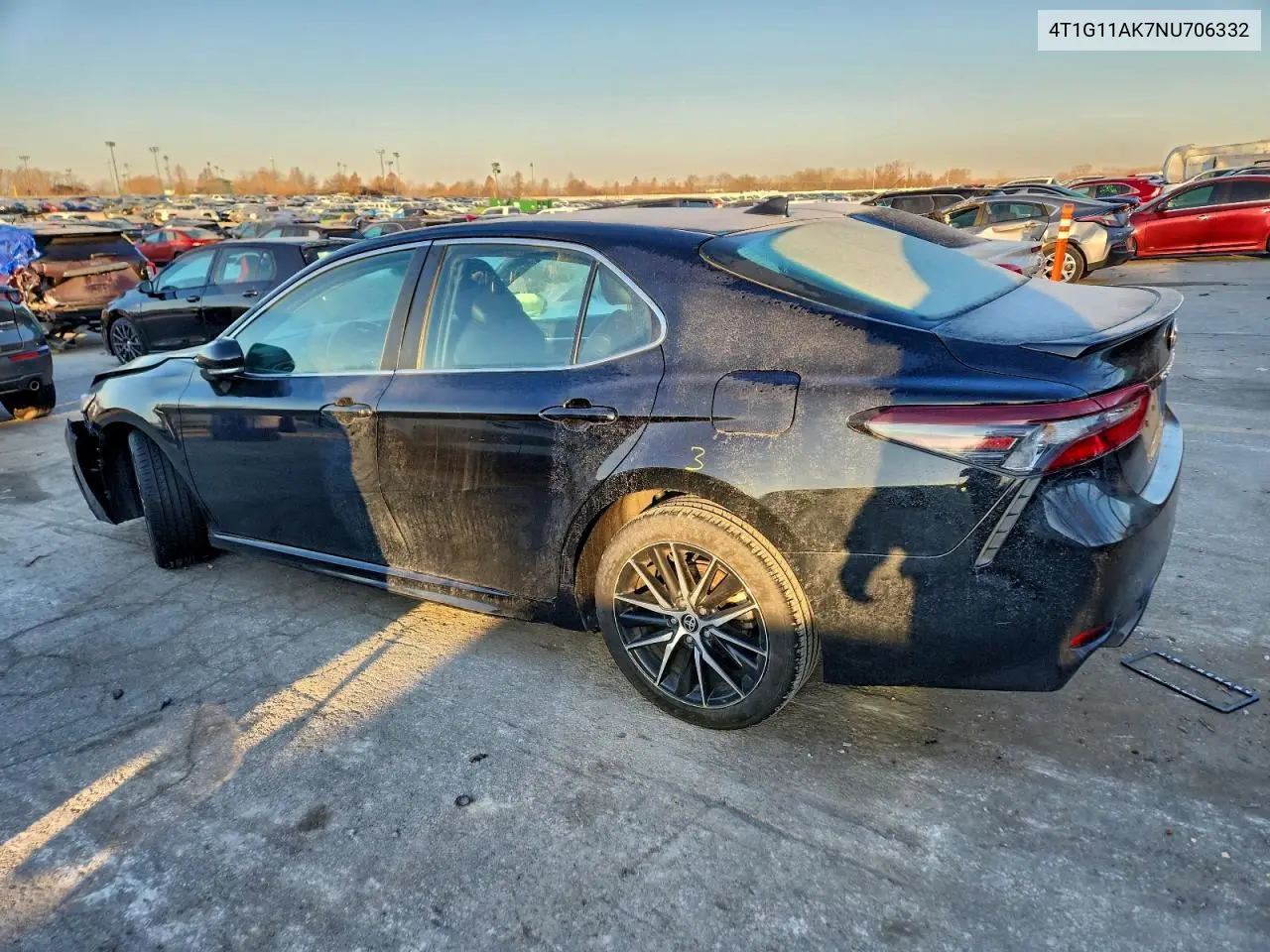 4T1G11AK7NU706332 2022 Toyota Camry Se