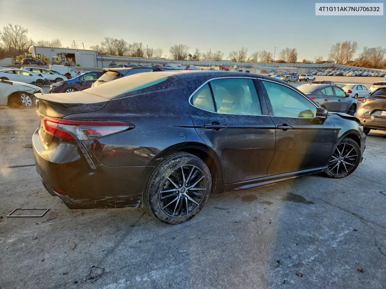 4T1G11AK7NU706332 2022 Toyota Camry Se