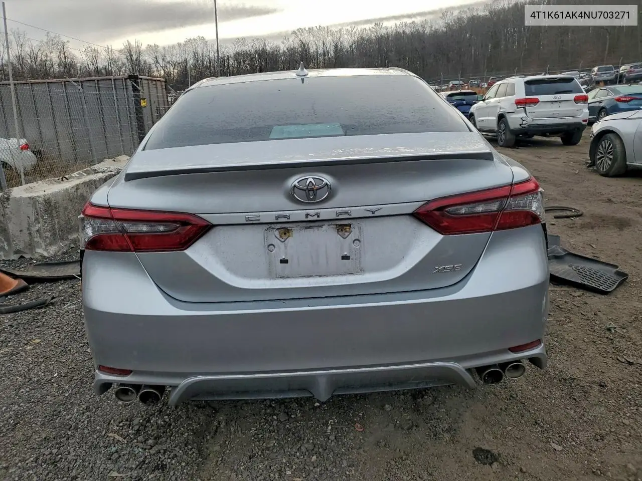 4T1K61AK4NU703271 2022 Toyota Camry Xse