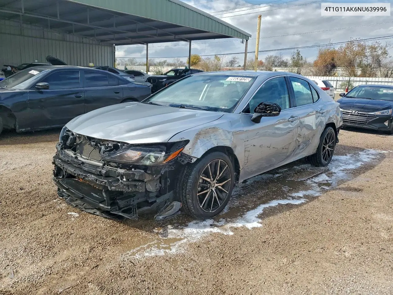 4T1G11AK6NU639996 2022 Toyota Camry Se