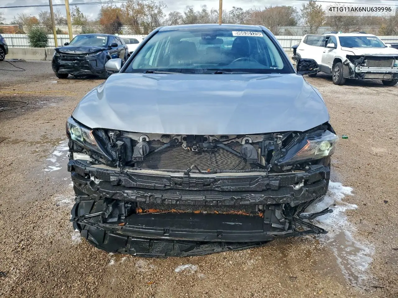 4T1G11AK6NU639996 2022 Toyota Camry Se
