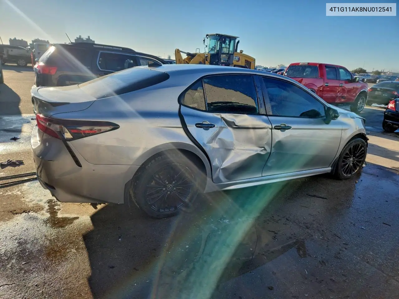 4T1G11AK8NU012541 2022 Toyota Camry Se