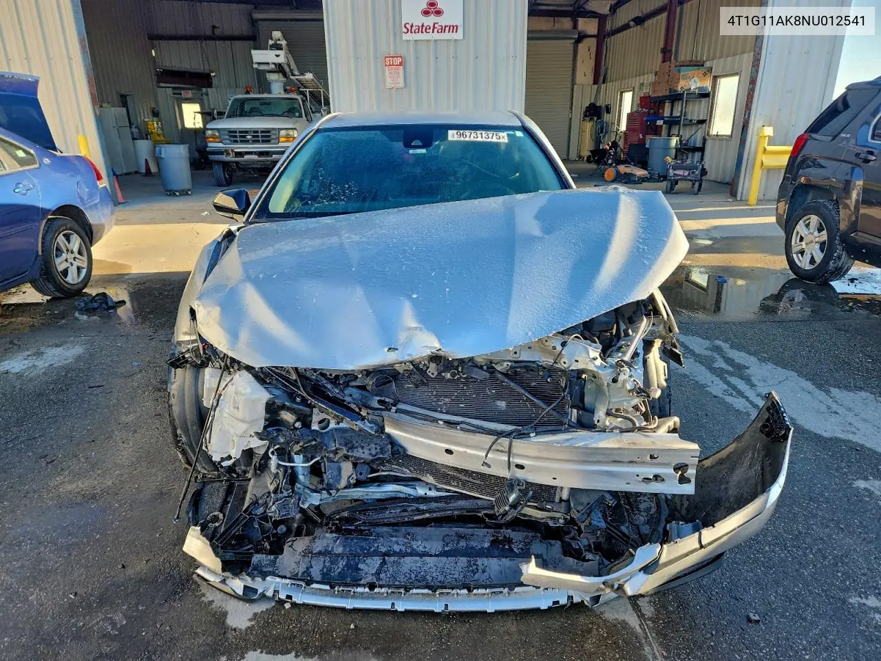 4T1G11AK8NU012541 2022 Toyota Camry Se
