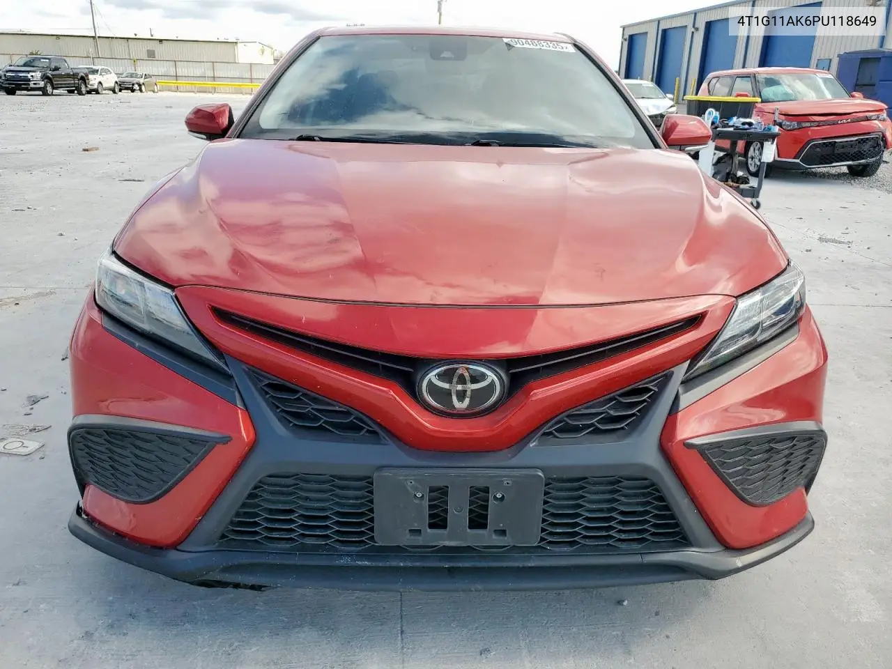 4T1G11AK6PU118649 2023 Toyota Camry Se Night Shade