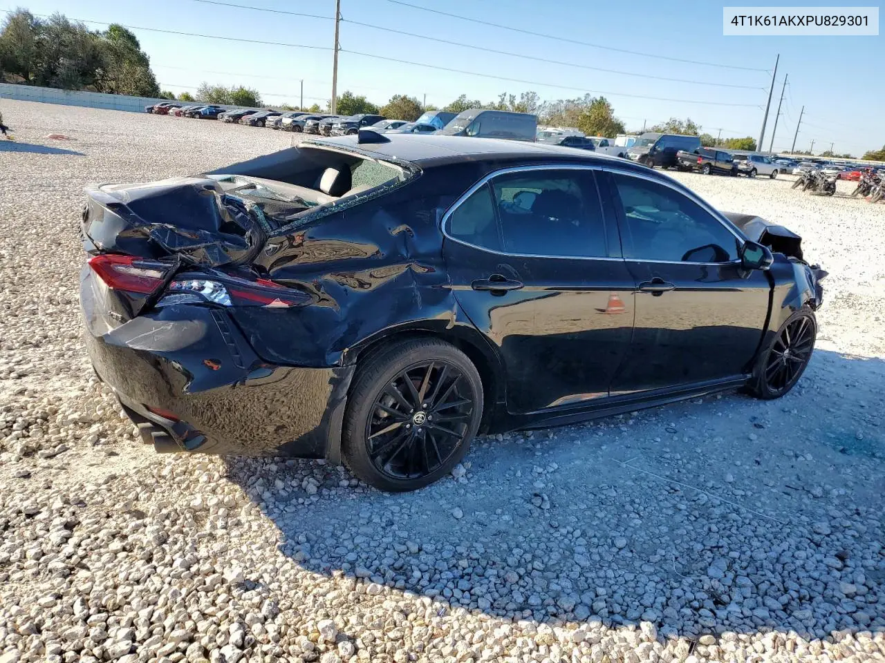 4T1K61AKXPU829301 2023 Toyota Camry Xse