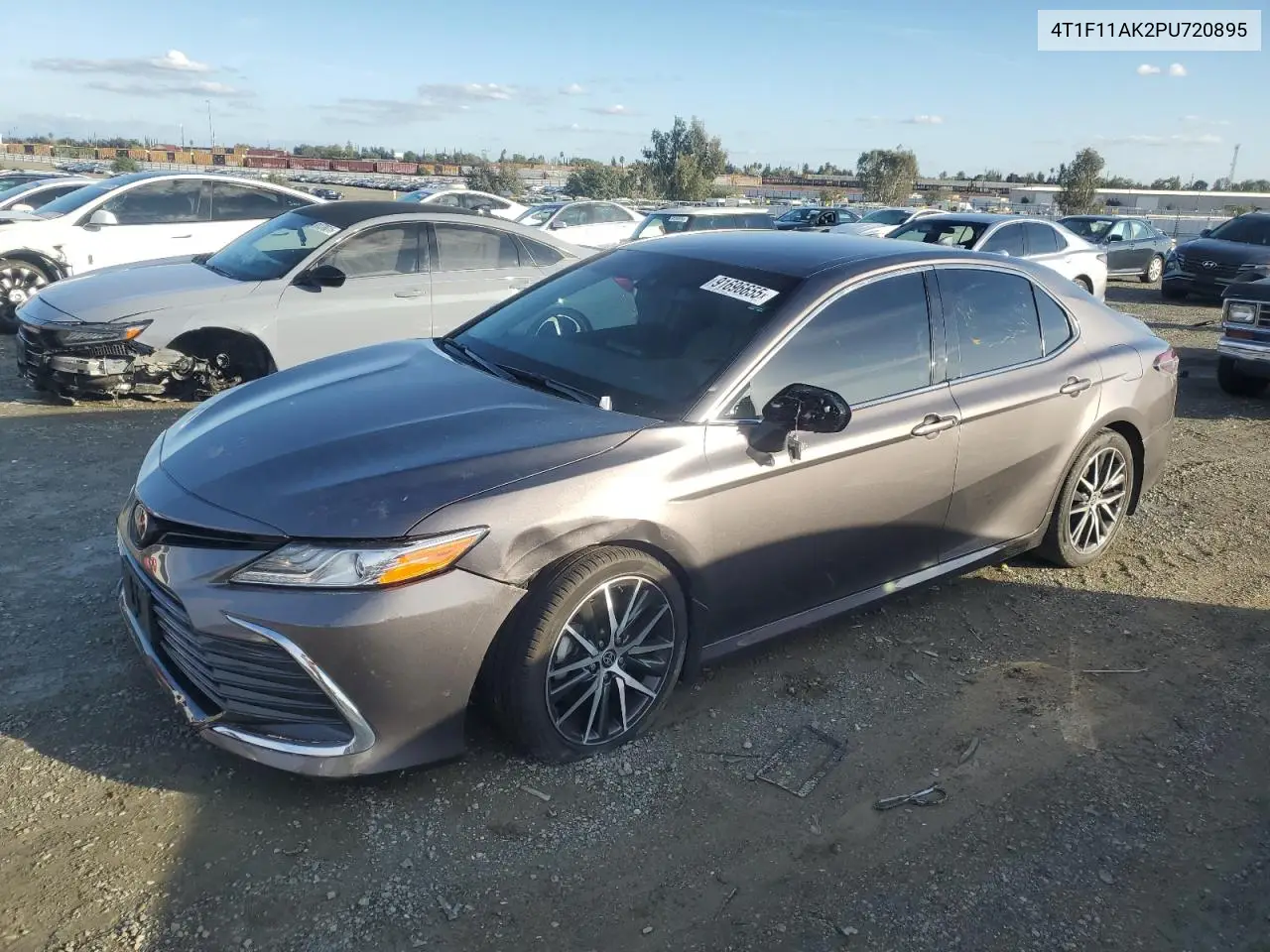4T1F11AK2PU720895 2023 Toyota Camry Xle