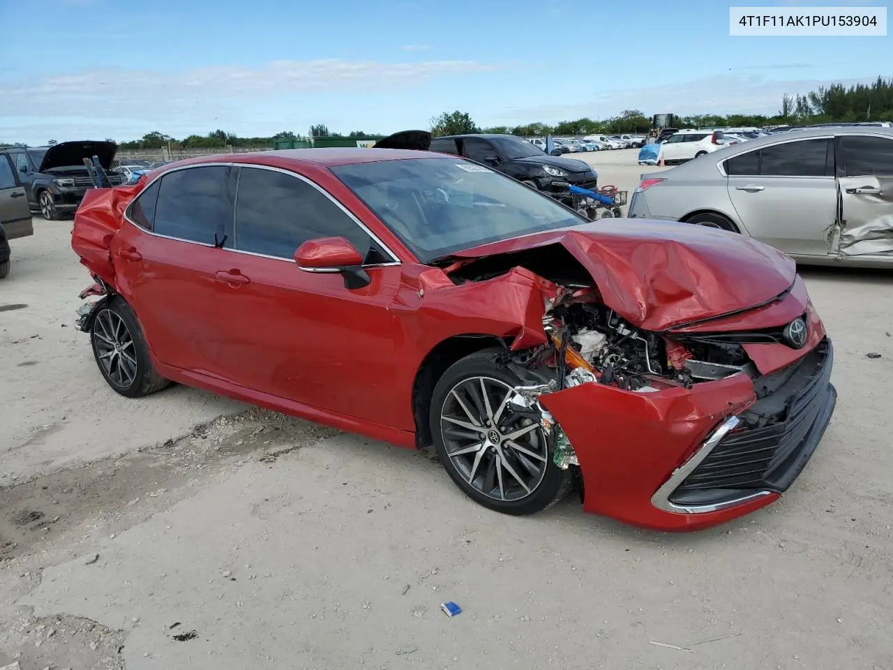4T1F11AK1PU153904 2023 Toyota Camry Xle