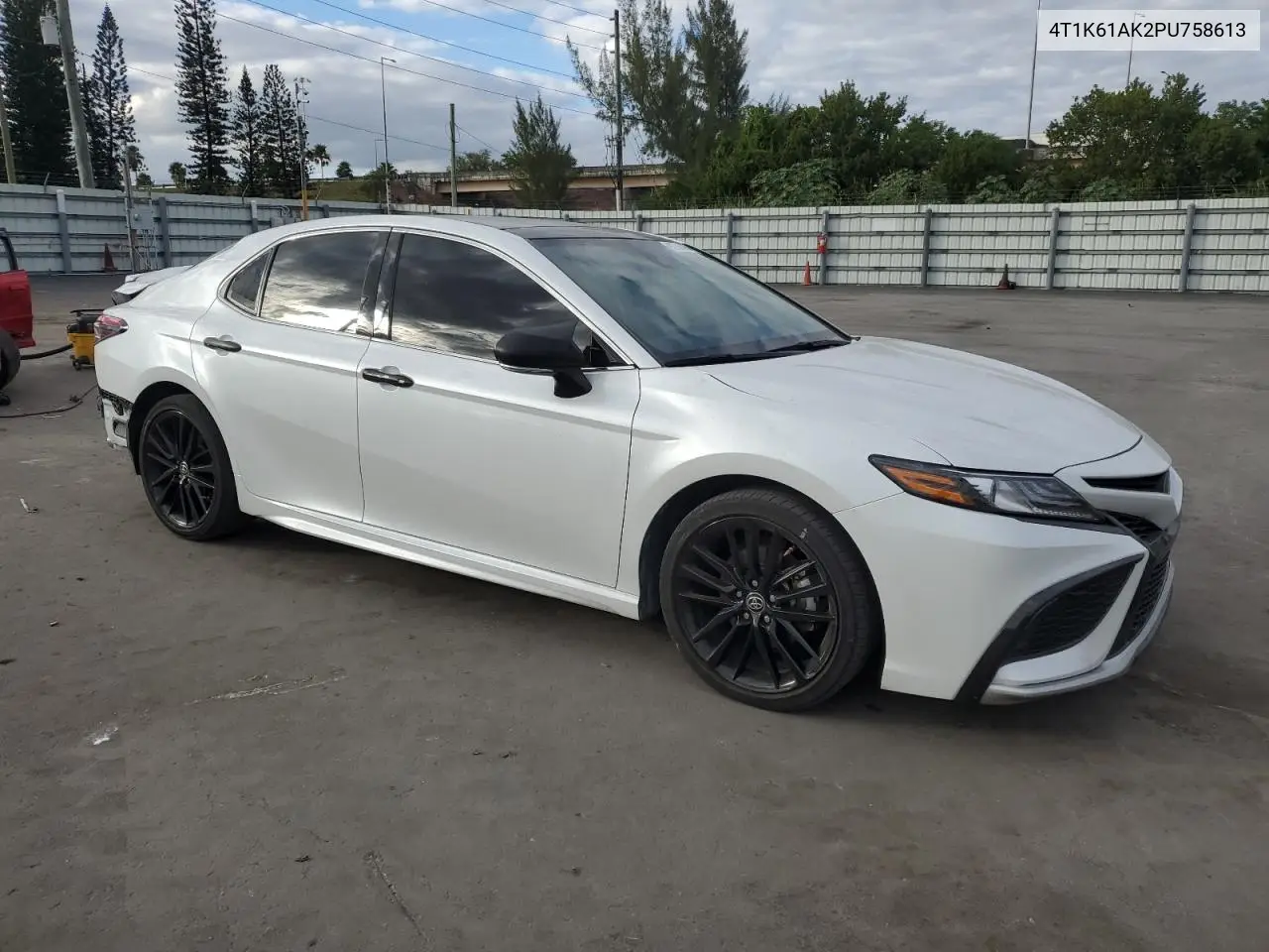 4T1K61AK2PU758613 2023 Toyota Camry Xse