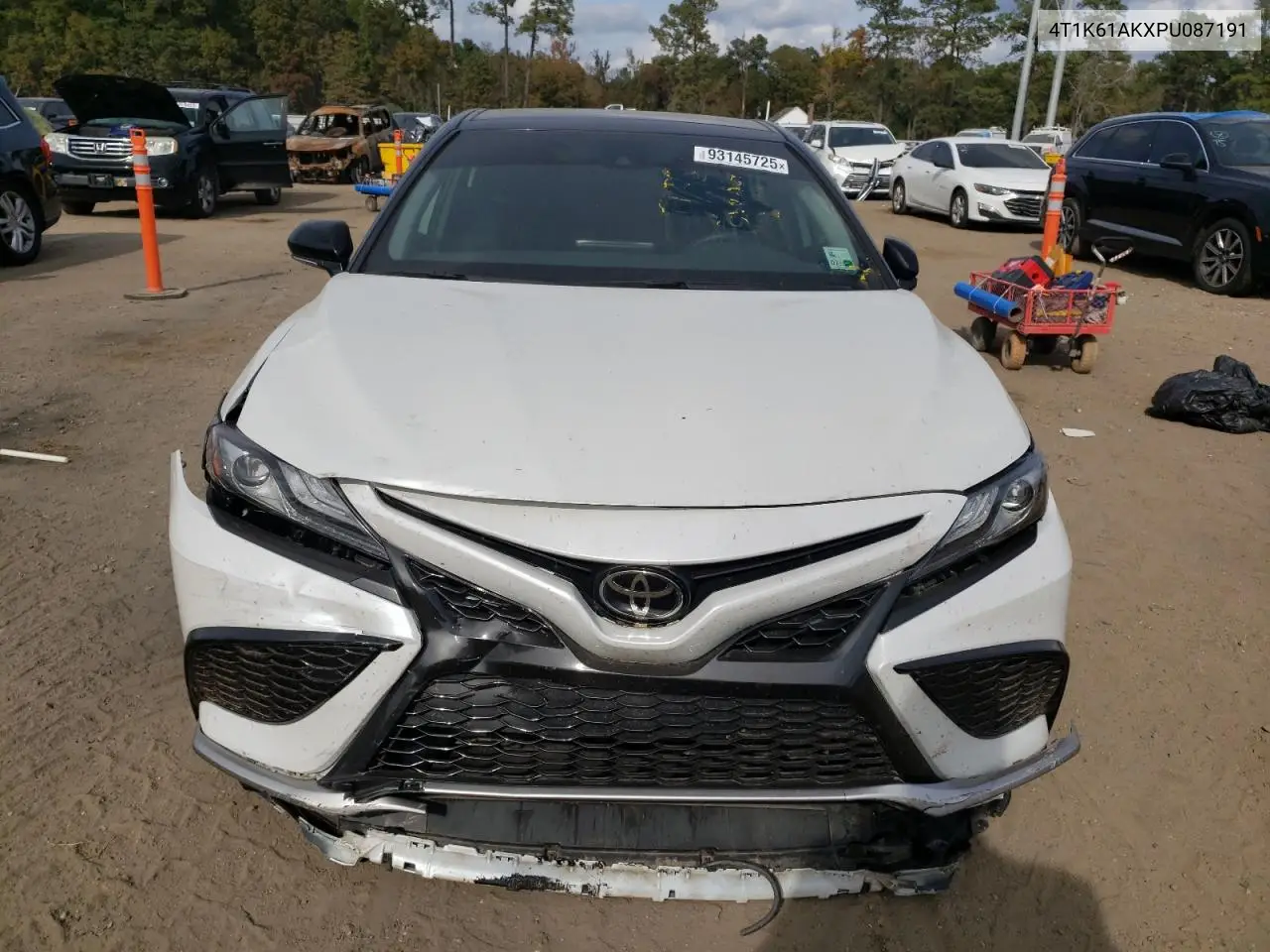 4T1K61AKXPU087191 2023 Toyota Camry Xse