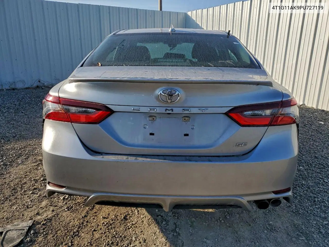 4T1G11AK9PU727119 2023 Toyota Camry Se Night Shade