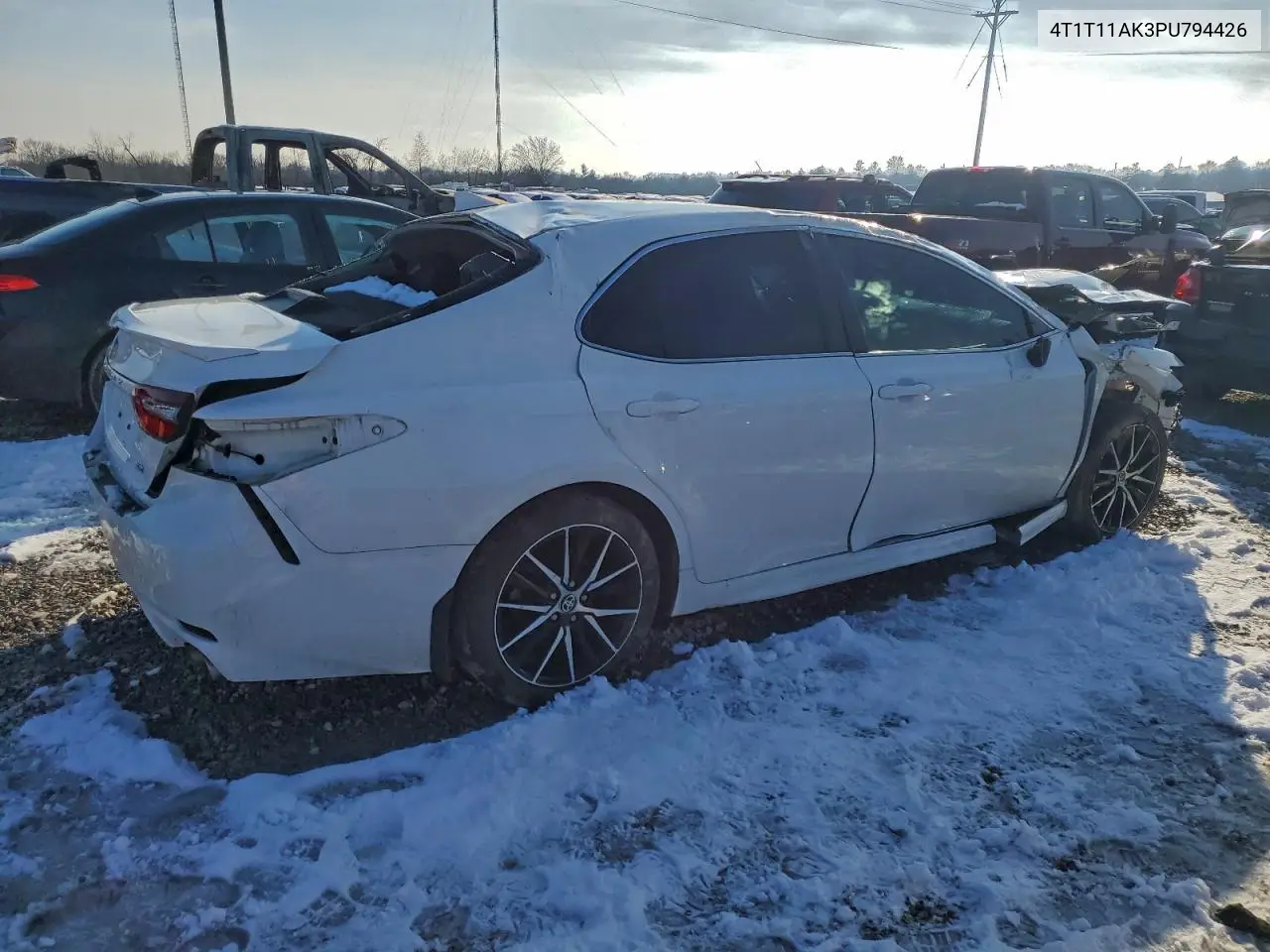 4T1T11AK3PU794426 2023 Toyota Camry Se Night Shade