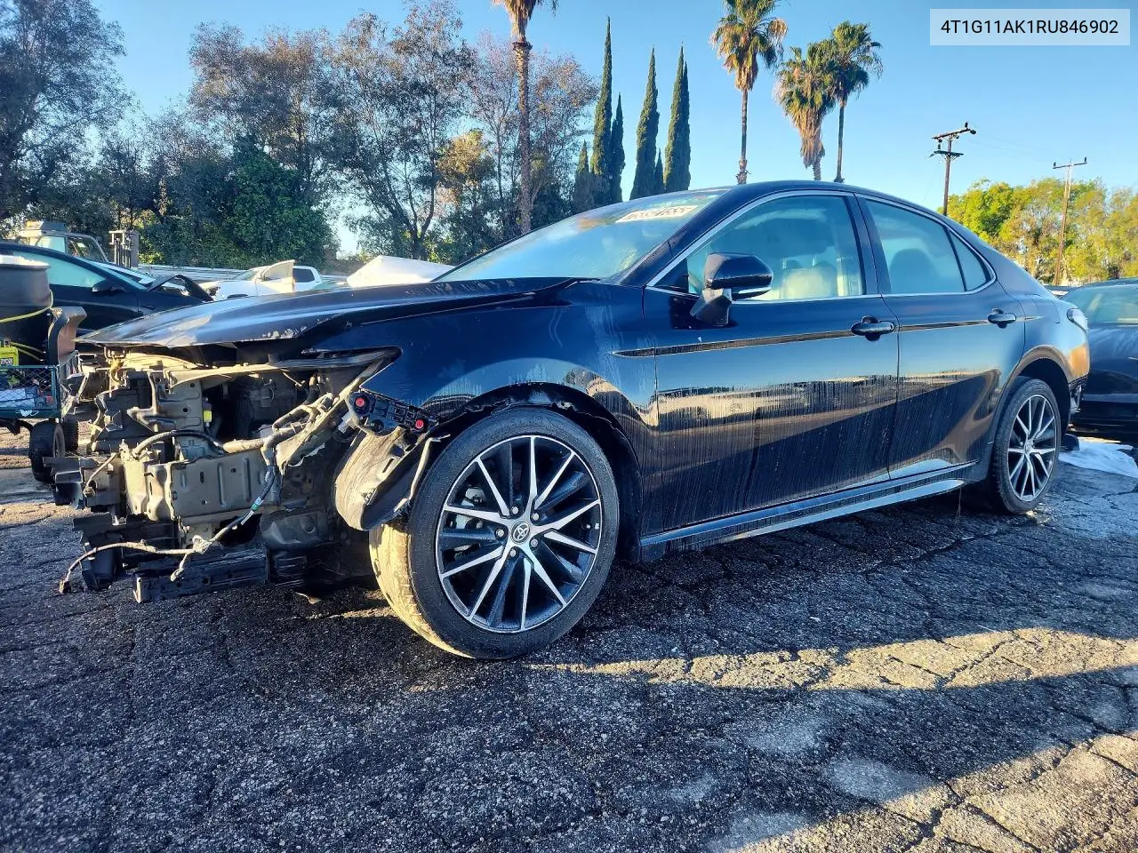 4T1G11AK1RU846902 2024 Toyota Camry Se