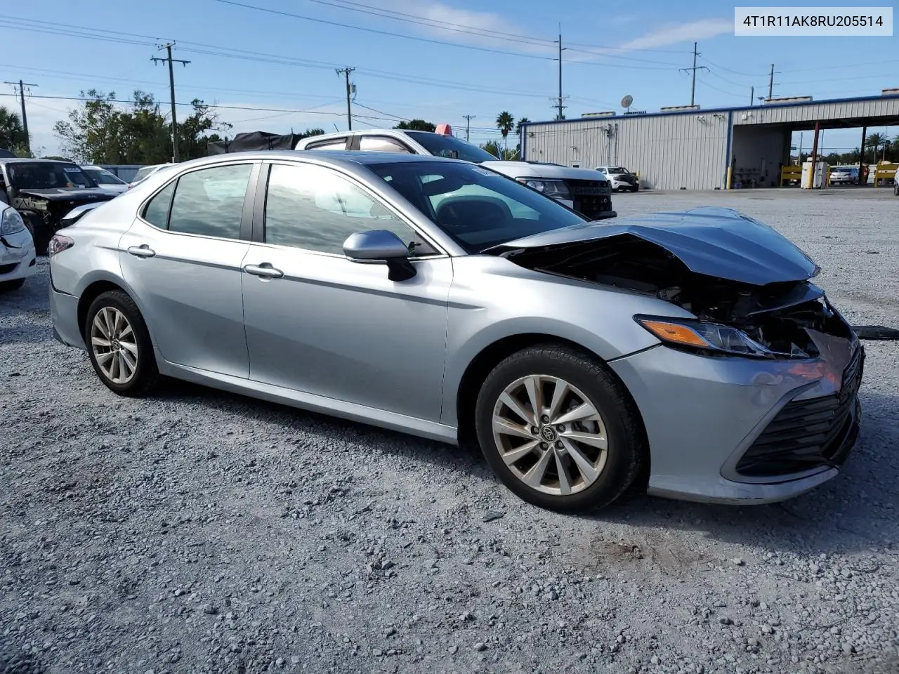 4T1R11AK8RU205514 2024 Toyota Camry Le
