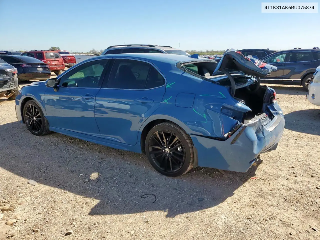 4T1K31AK6RU075874 2024 Toyota Camry Xse