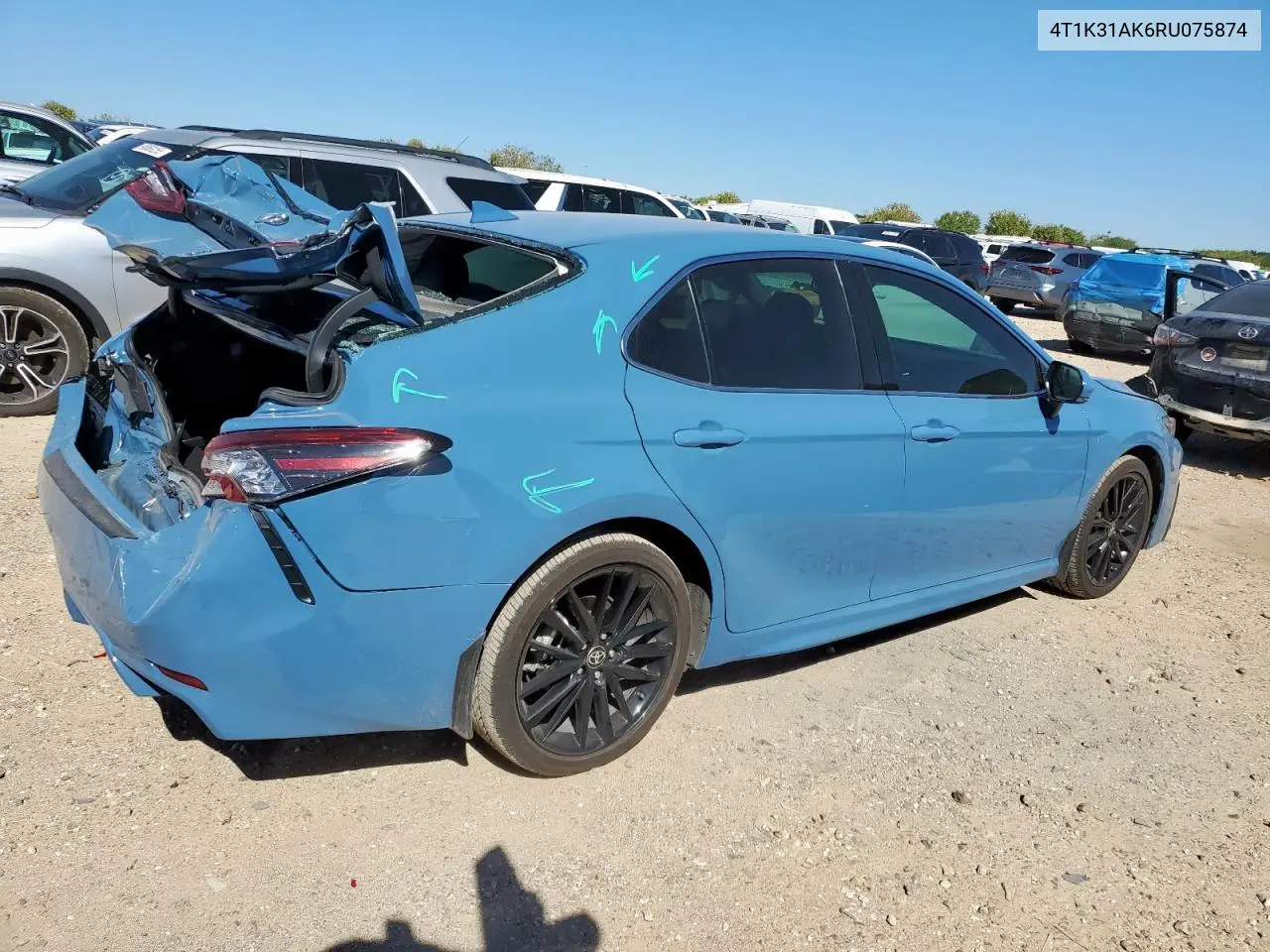 4T1K31AK6RU075874 2024 Toyota Camry Xse