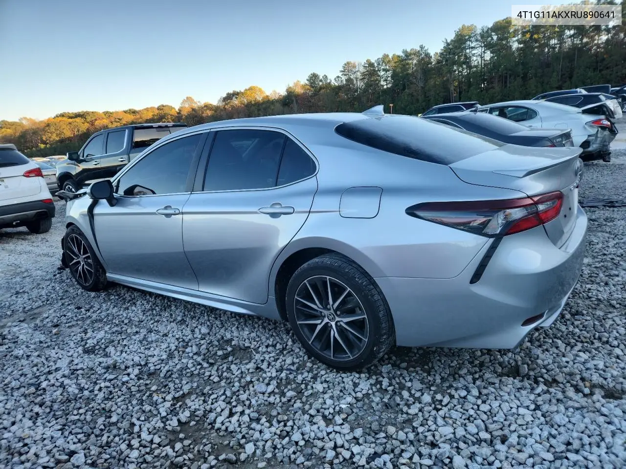 4T1G11AKXRU890641 2024 Toyota Camry Se Night Shade