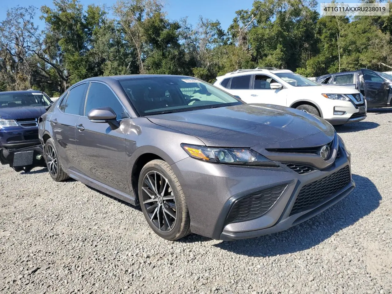 4T1G11AKXRU238019 2024 Toyota Camry Se Night Shade