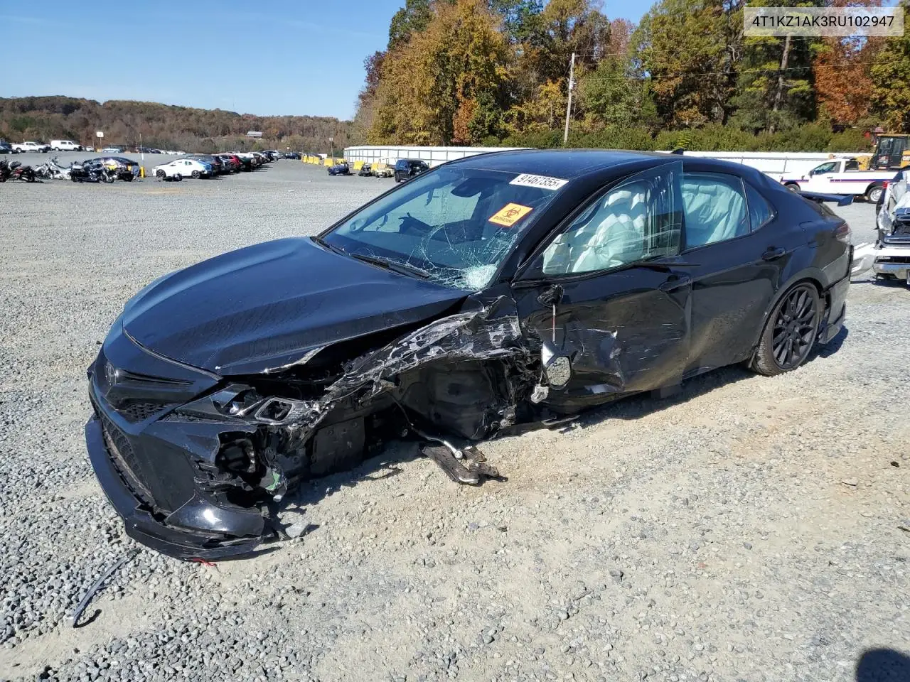 4T1KZ1AK3RU102947 2024 Toyota Camry Trd