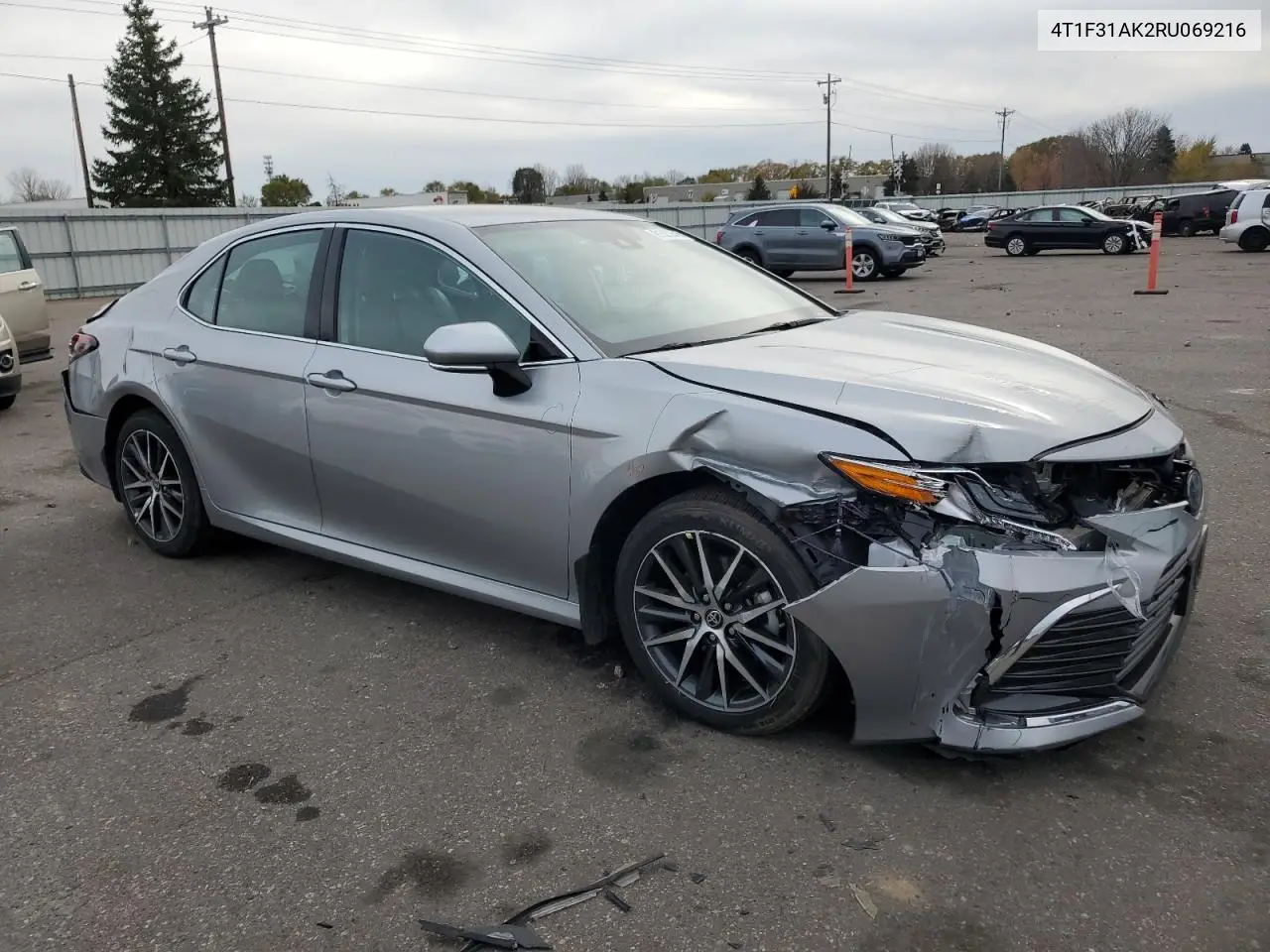 4T1F31AK2RU069216 2024 Toyota Camry Xle