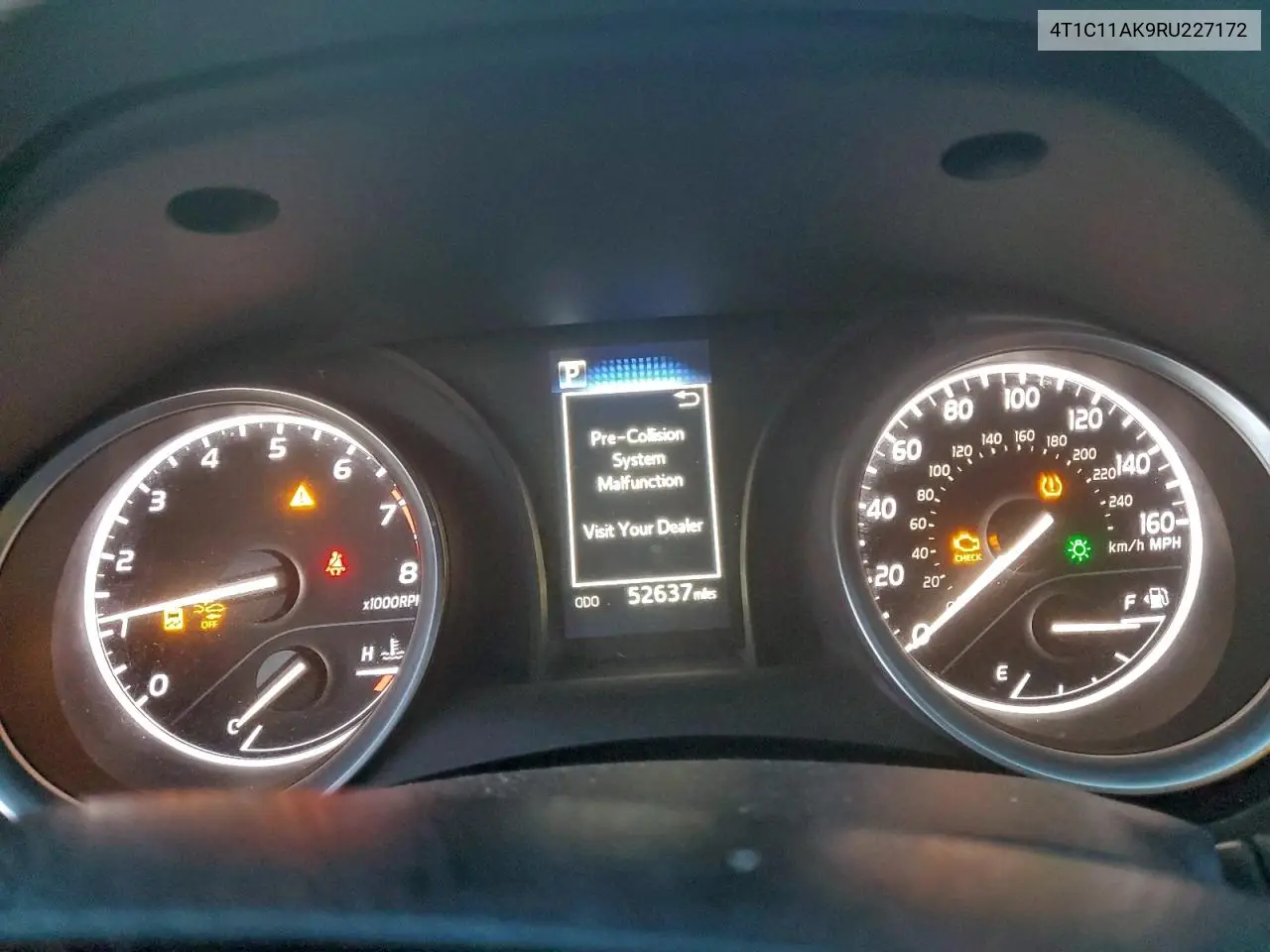 4T1C11AK9RU227172 2024 Toyota Camry Le