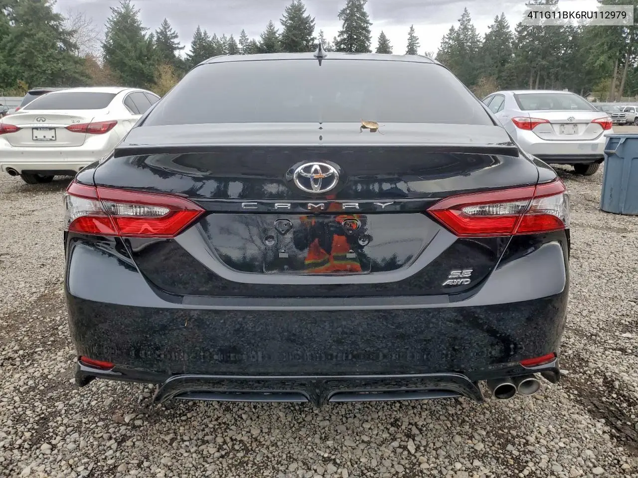 4T1G11BK6RU112979 2024 Toyota Camry Se Night Shade
