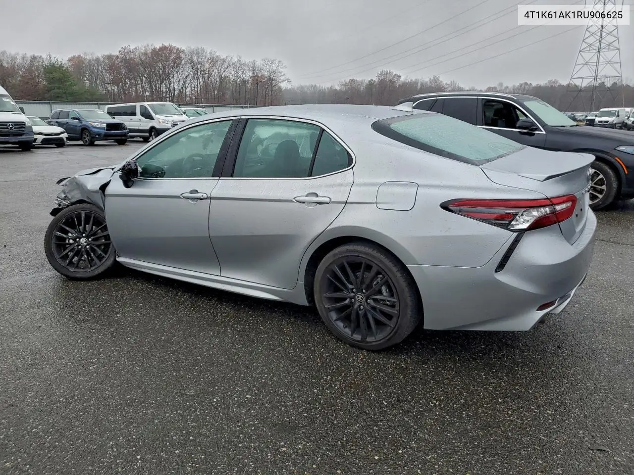 4T1K61AK1RU906625 2024 Toyota Camry Xse