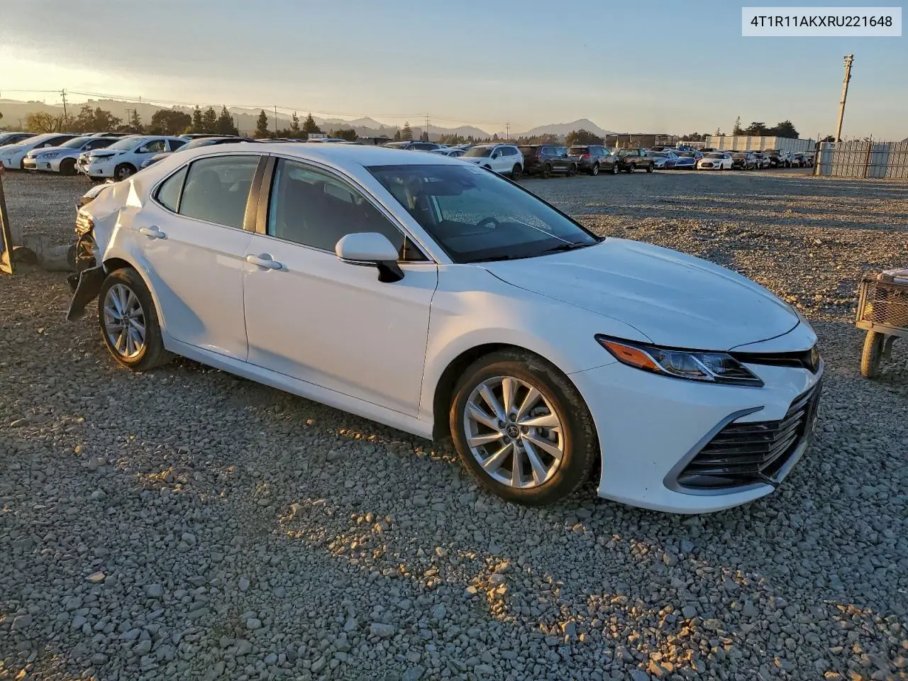 4T1R11AKXRU221648 2024 Toyota Camry Le