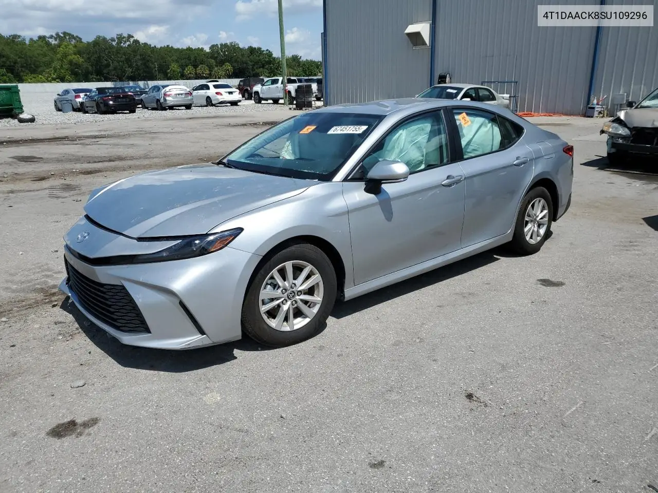 4T1DAACK8SU109296 2025 Toyota Camry Xse