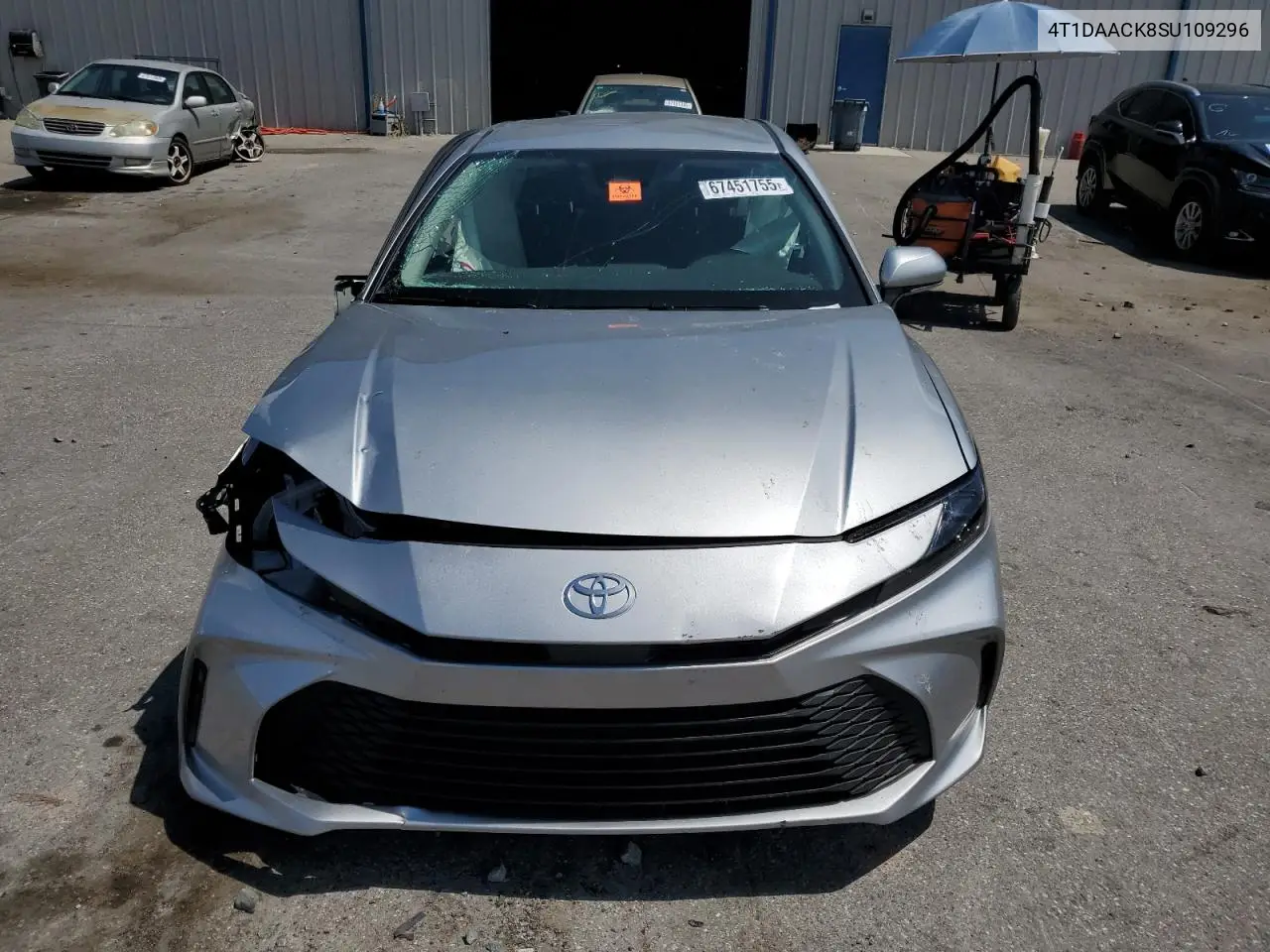 4T1DAACK8SU109296 2025 Toyota Camry Xse