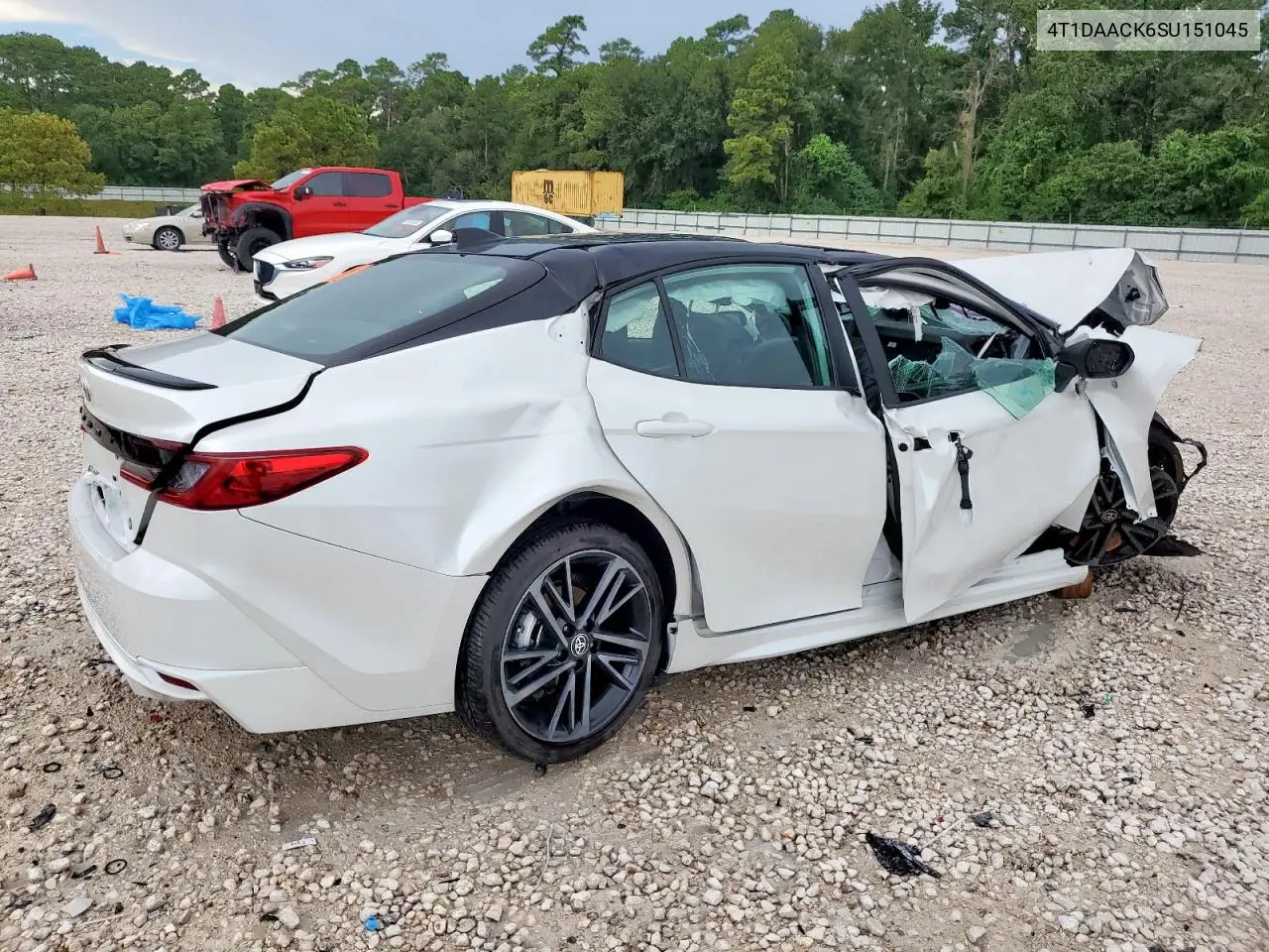 4T1DAACK6SU151045 2025 Toyota Camry Xse