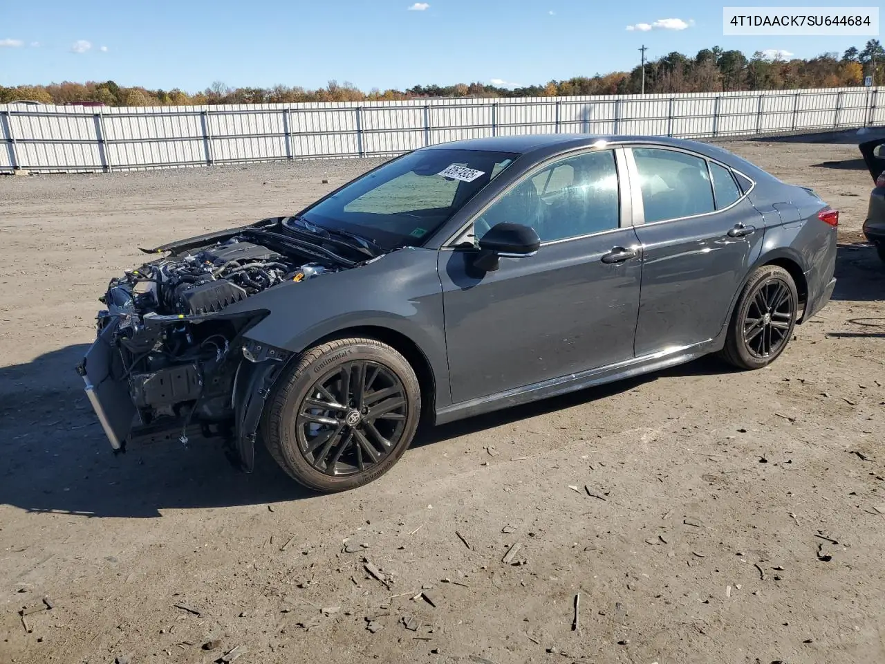4T1DAACK7SU644684 2025 Toyota Camry Xse