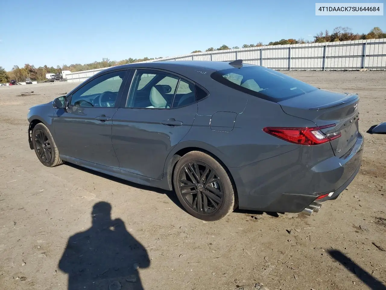 4T1DAACK7SU644684 2025 Toyota Camry Xse