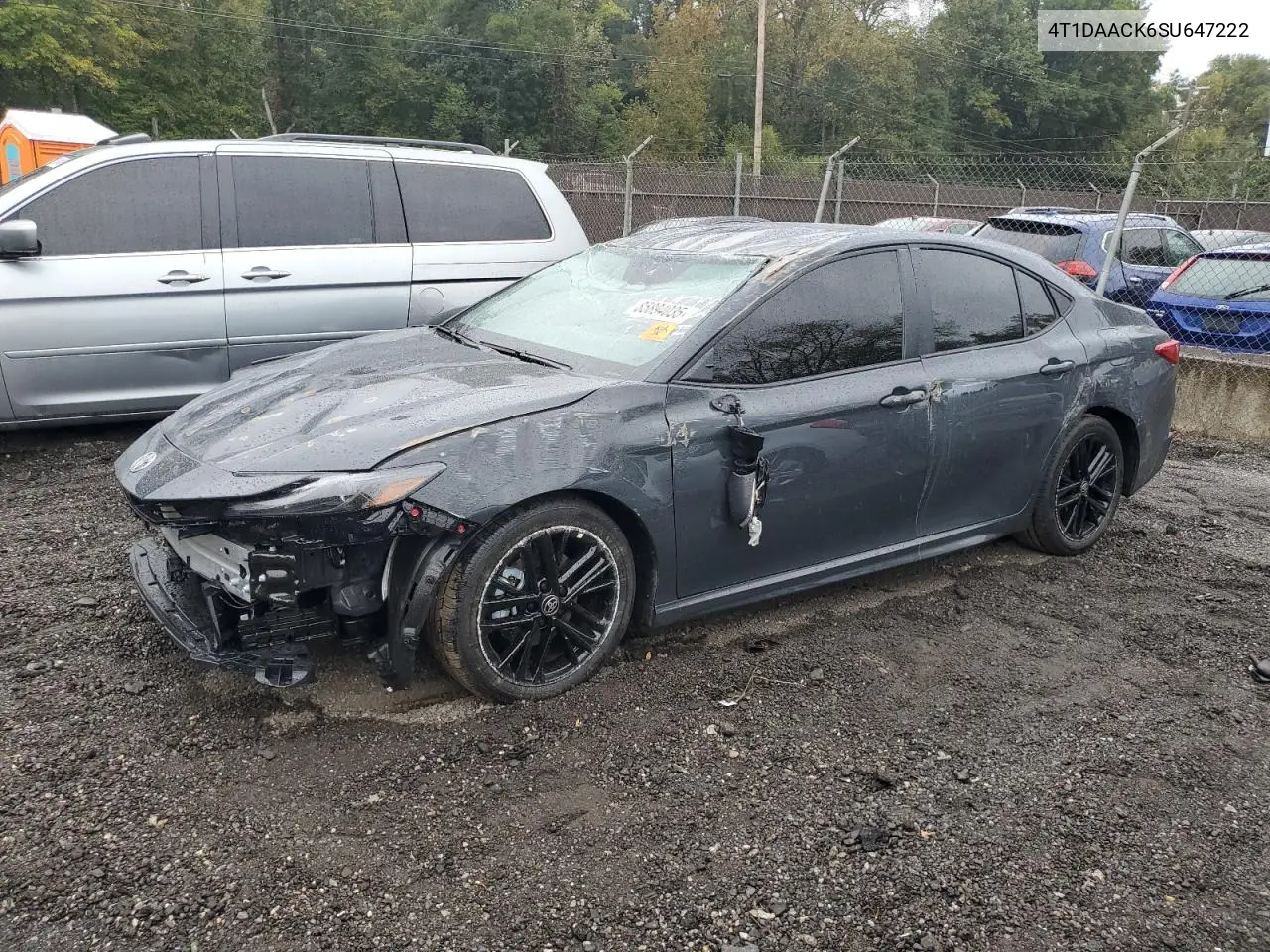 4T1DAACK6SU647222 2025 Toyota Camry Xse