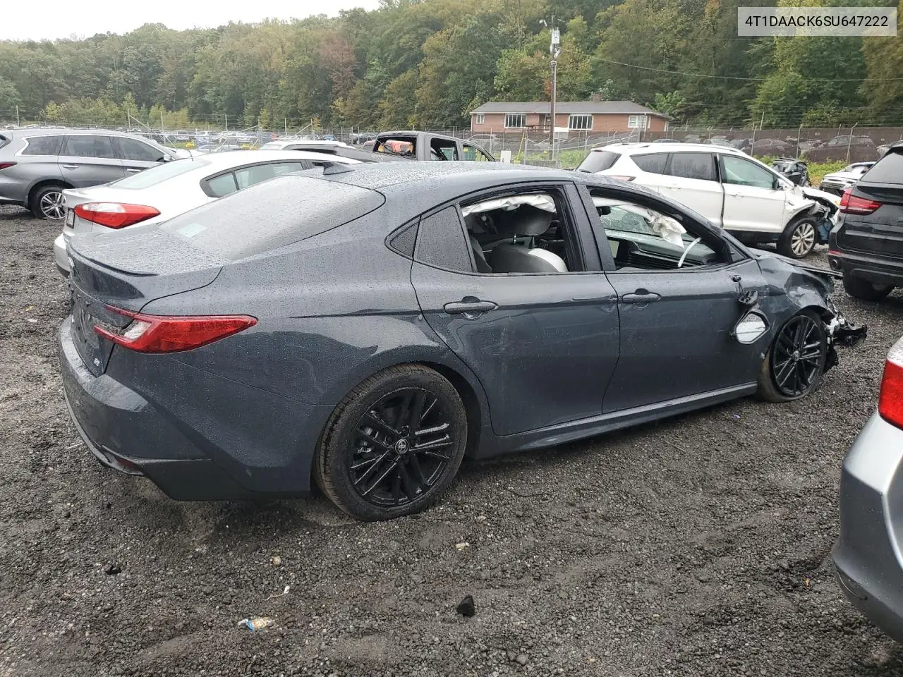 4T1DAACK6SU647222 2025 Toyota Camry Xse