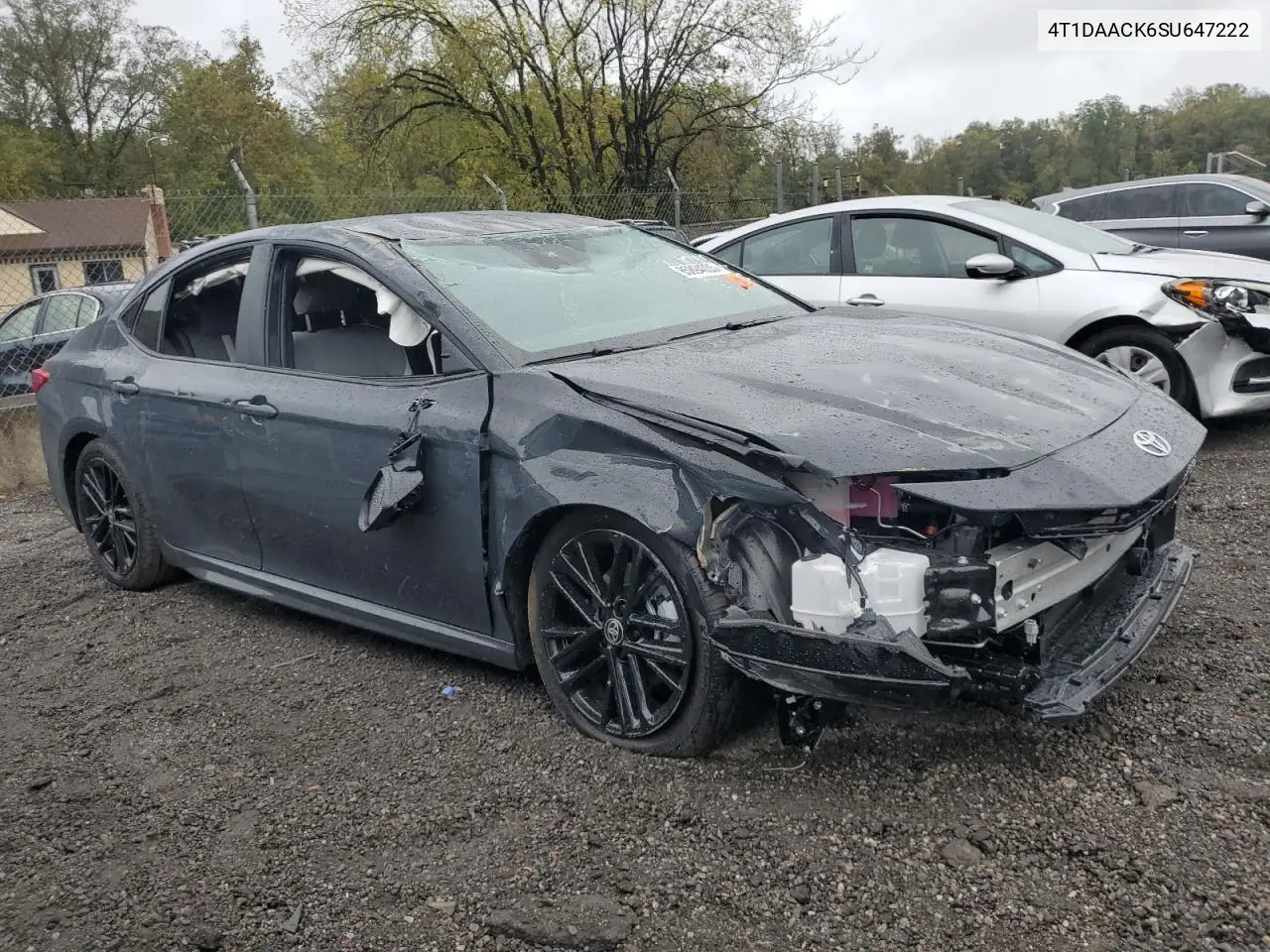 4T1DAACK6SU647222 2025 Toyota Camry Xse