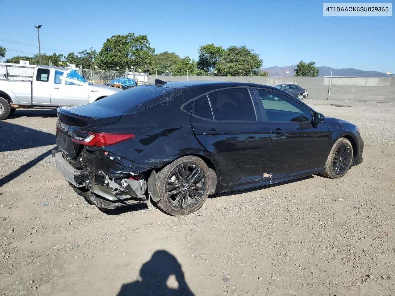 4T1DAACK6SU029365 2025 Toyota Camry Xse