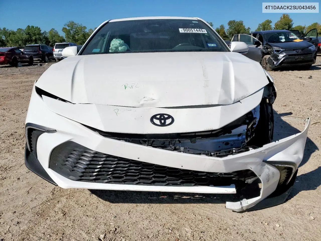 4T1DAACK2SU043456 2025 Toyota Camry Xse