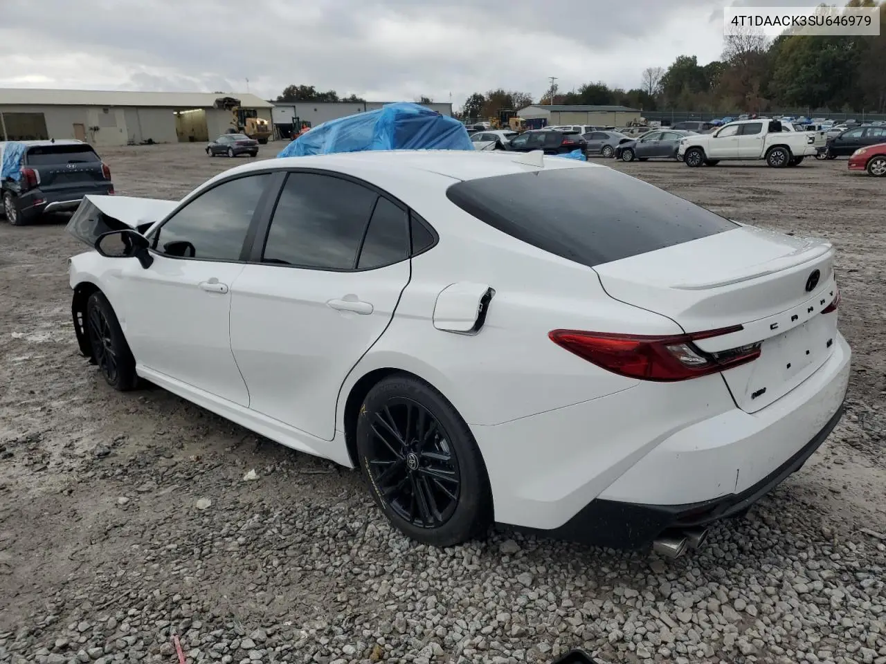 4T1DAACK3SU646979 2025 Toyota Camry Xse