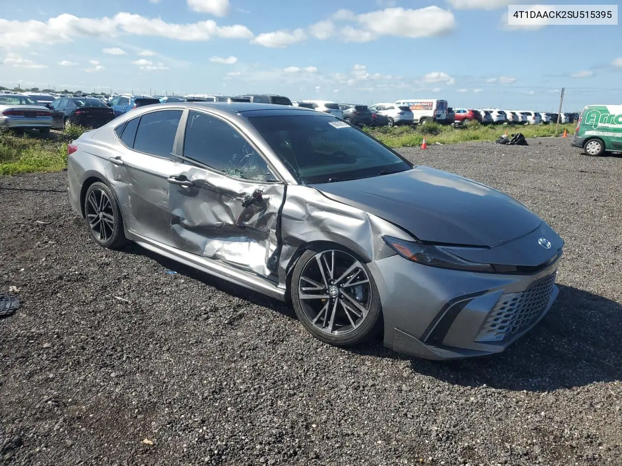 4T1DAACK2SU515395 2025 Toyota Camry Xse