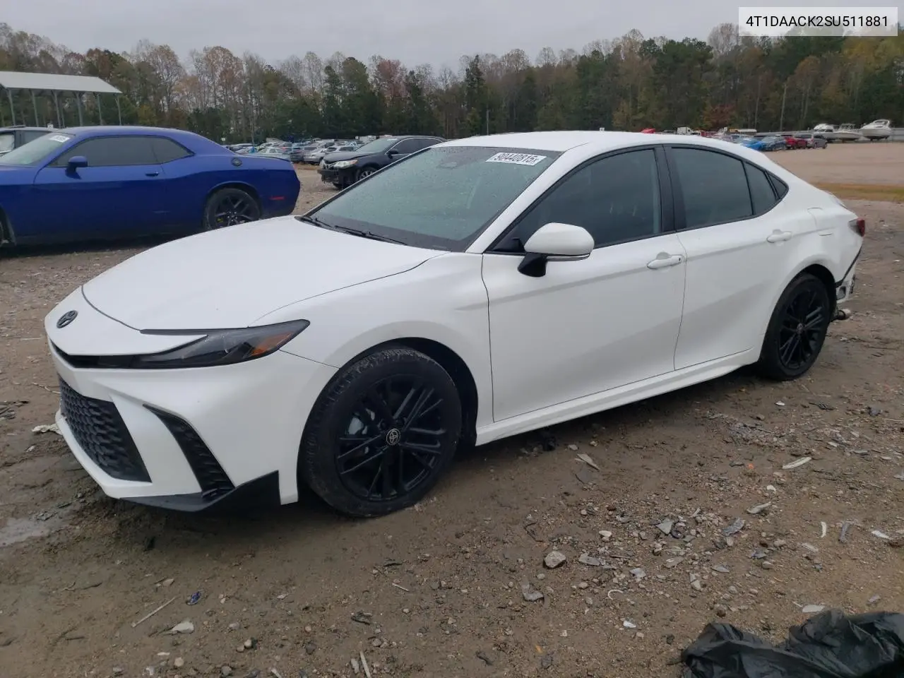 4T1DAACK2SU511881 2025 Toyota Camry Xse
