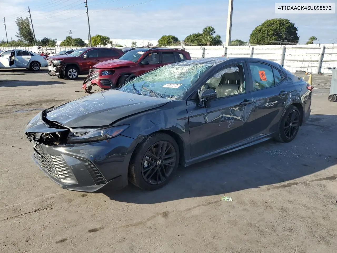 4T1DAACK4SU098572 2025 Toyota Camry Xse