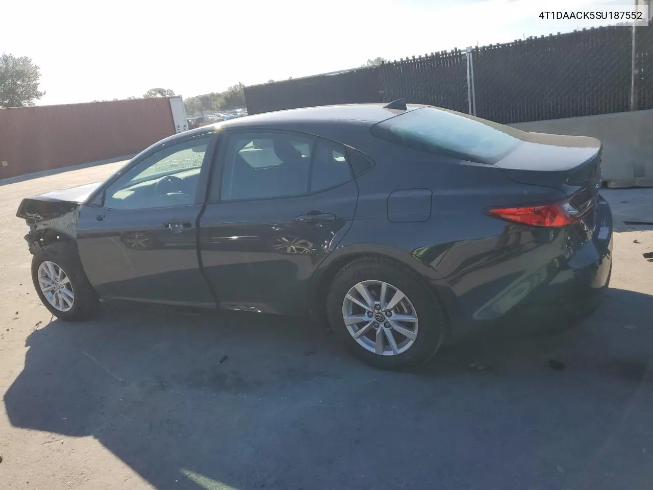 4T1DAACK5SU187552 2025 Toyota Camry Xse