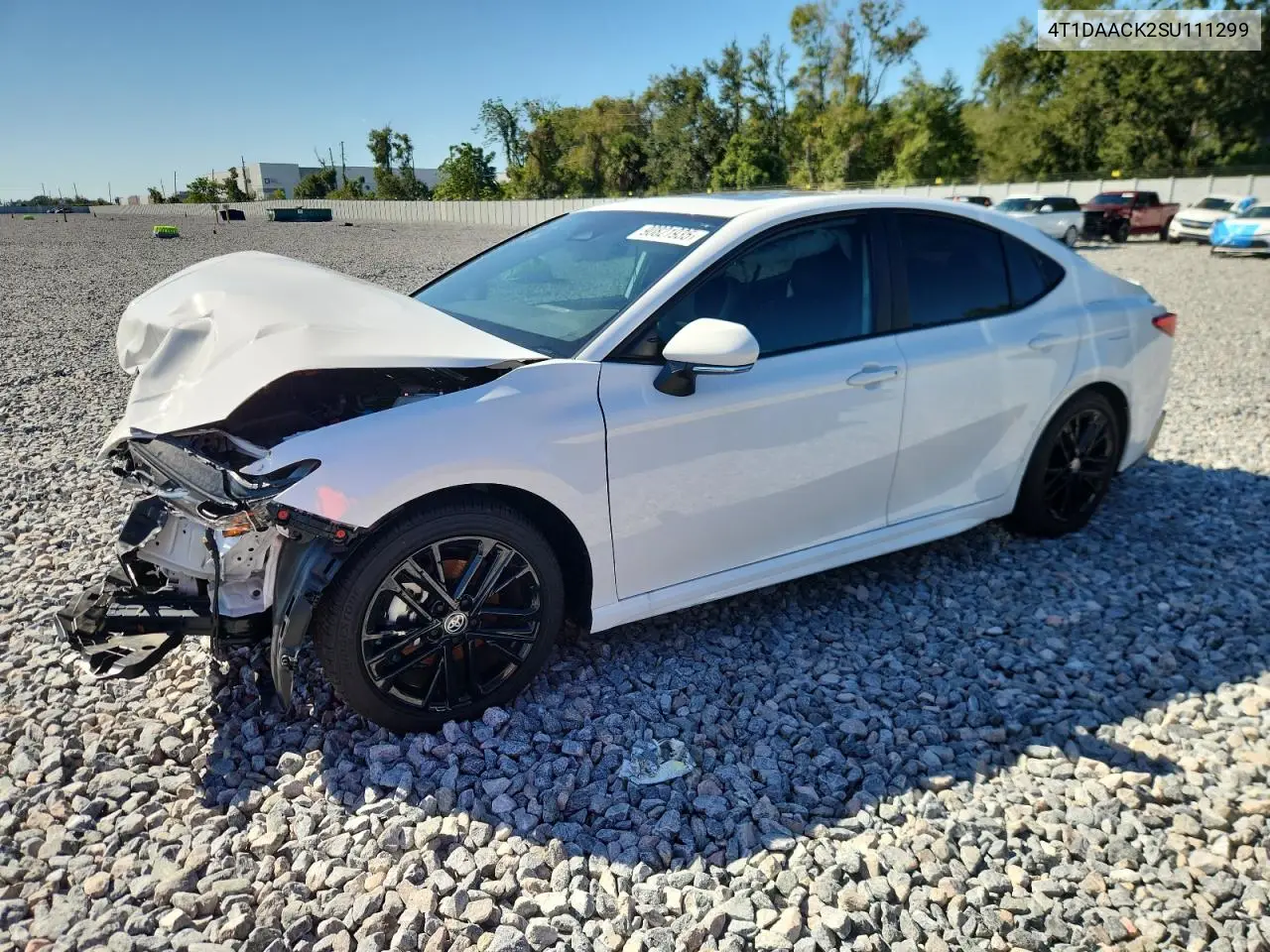 4T1DAACK2SU111299 2025 Toyota Camry Xse