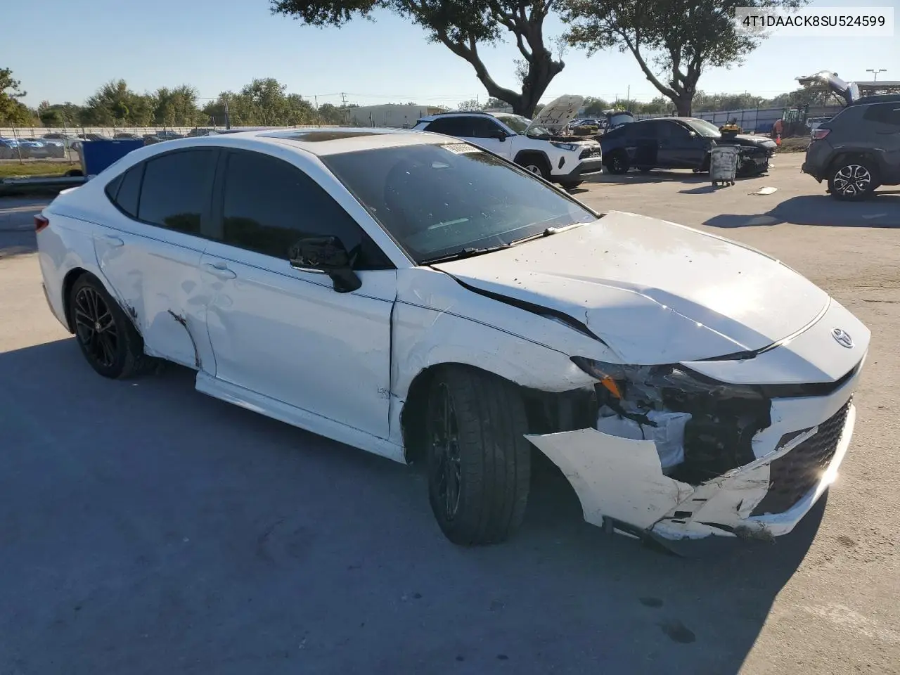 4T1DAACK8SU524599 2025 Toyota Camry Xse