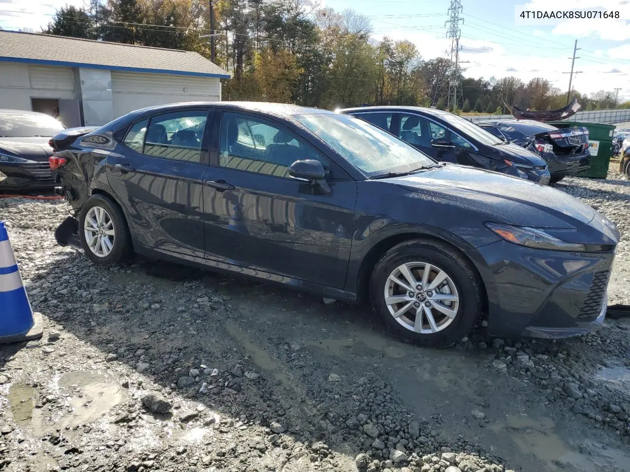 4T1DAACK8SU071648 2025 Toyota Camry Xse