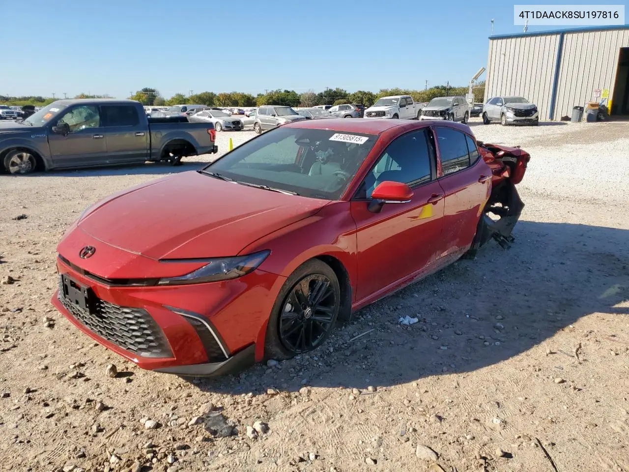 4T1DAACK8SU197816 2025 Toyota Camry Xse